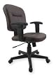 Dakota Designs 2UMV3 Task Chair, Leather, Oxblood, Adjustable