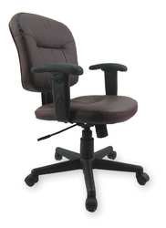 Dakota Designs 2UMV3 Task Chair, Leather, Oxblood, Adjustable
