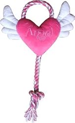 Pink Angel Wings Dog Rope Toys - For Pink Diva Dogs