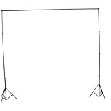 Lumiere L60227 Aluminum Backdrop Canvas Stand