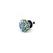 Boleslawiec Polish Pottery drawer pull knob H3708B pattern 1044 made by Ceramika Artystyczna