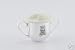 Trinkbecher Bär 7x11cm, 2 Henkel, SILBER plated / versilbert