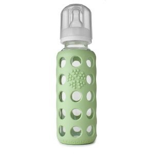 Lifefactory Glass Baby Bottle with Silicone Sleeve