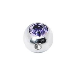 4mm Tanzanite Gem Captive Bead Ring Replacement Ball