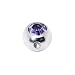 4mm Tanzanite Gem Captive Bead Ring Replacement Ball