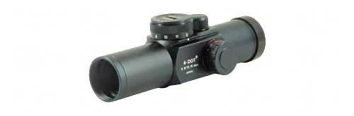 Ultra Dot Four Dot Red Dot 30mm Black 4,8,12,16MOA FOURDOT-30B