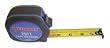 Westward 1MKP9 Measuring Tape, 25 Ft, Blk/Blue, Thumb Lock