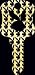 Playboy Gold Kwikset KW1 House Key