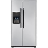 Frigidaire FFUS2613LM 26 Cu. Ft. Side-by-Side Refrigerator - Silver Mist