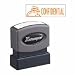 SHA1818 - Title Stamps,Confidential,Impression 1/2x1-5/8,Orange