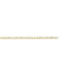 Genuine 14K Yellow Gold Diamond Tennis Bracelet Mtg 16 Grams Of Gold 100% Satisfaction Guaranteed.