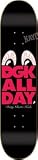 Sporting Goods : DGK Eyes All Day Black Deck - 7.56
