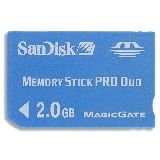 SanDisk 2GB Memory Stick PRO Duo
