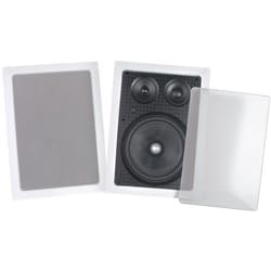 Dayton US830W 8 inch 3-way in-wall speakers sold as a pair