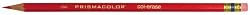 Prismacolor Col-Erase Pencil with Eraser, Carmine Red Lead/Barrel, 12 per Box (20045)