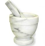 Fox Run 4-Inch Marble Mortar and Pestle