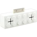 Ipod Building Block Portable Speaker Dock, White