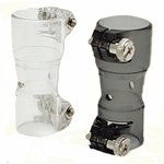 Vertical Screwdown Elbow - Smoke