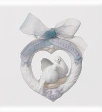 Lladro Our First Christmas 2004 Ornament