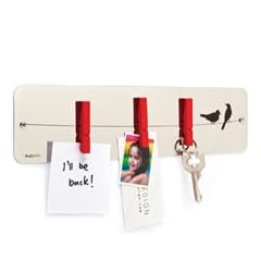 Magnet Memo leiste W�scheleine V�gel inkl Befestigung Pegs Nr PE336