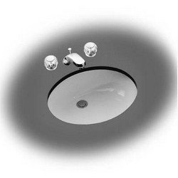 19 1 4 x 16 1 4 Undermount Bathroom Sink Cotton White