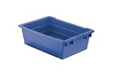 Extra Large Nesting Tote 17 1/4 X 11x8 Blue. Package of 6