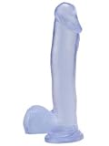 Pipedream Products Basix 12 Dong W/suction Clear