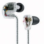 Shure SCL5CL SHURE EARPHONES DUAL DRIVERS CLEAR E5
