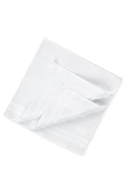 7 Pack - Luxury Supima® Pure Cotton Plain Handkerchiefs