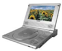 Childrens Toyshop  Electronics : Yamada DDT765A 7 inch multiregion portable DVD player with digital & analogue TV tuner 