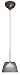 BESA Lighting 1XM-M34407-BR Bronze Lexi Quick-Connect Pendant with Dome Canopy and Transformer from the Lexi Collection featuring Transmirror / Opal Glass