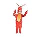 Lobster (Printed) Toddler Costume Size 2T-4T Large