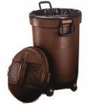 RUBBERMAID INC 1339-00KONA 32GAL Kona WHL TrashCan (6 pack)