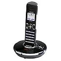 Audioline Nova 580 Telefon + AB schnurlos digital 100 Nr. LCD 10/100 Std. Schwarz