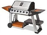from OUTBACK Outback Excelsior 6 Burner Gas Barbecue With Side Burner Model exsr-6b-aa