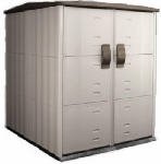 Rubbermaid 3673-02-90 Vertical Storage Shed, 164 Cubic Feet Non Metalic Storage Buildings