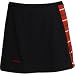 Bolle Tennis Love Affair Stripe Skort (COLOR: Black/Red, SIZE:Medium)