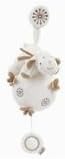 Fehn Deluxe Plush Musical Sheep (White/ Walnut)