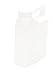 Vestil JUG-W-16 High Density Polyethylene (HDPE) Rectangular Jug with Natural Cap, 3-29/32