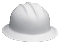 AO Safety Full Brim Hard Hat - White, Model# 91280-80001