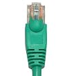 7 Ft (7ft) Cat6 Ethernet Network Patch Cable Green RJ45 m/m (10 PACK)