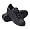 Black/black