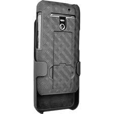 LG LGVS910HOC Revolution Shell Holster Combo - 1 Pack - Retail Packaging - Black