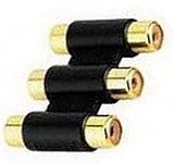 Adapter Cinch/Chinch 3 x Cinch Buchse auf 3 x Cinch Buchse Vergoldet 21EhbxQlzQL. SL160 Adapter Cinch/Chinch 3 x Cinch Buchse auf 3 x Cinch Buchse Vergoldet