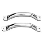 Warrior Products 90757 Silver Zinc Finish Replacement Door Handle for Jeep CJ 80-86