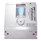 Optical Disk, 5.25 Write Once (Worm), 5.2gb, 2,048 Bytes/Sector