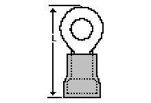 Terminals 10-12G RING TONGUE 10-12 AWG