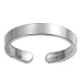 Sterling Silver Plain Toe Ring - 3mm Band Width