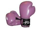 Purple Boxing Gloves In Leather 12oz
