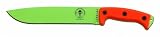 ESEE Venom Green Junglas w/ Orange Micarta Handle & Sheath